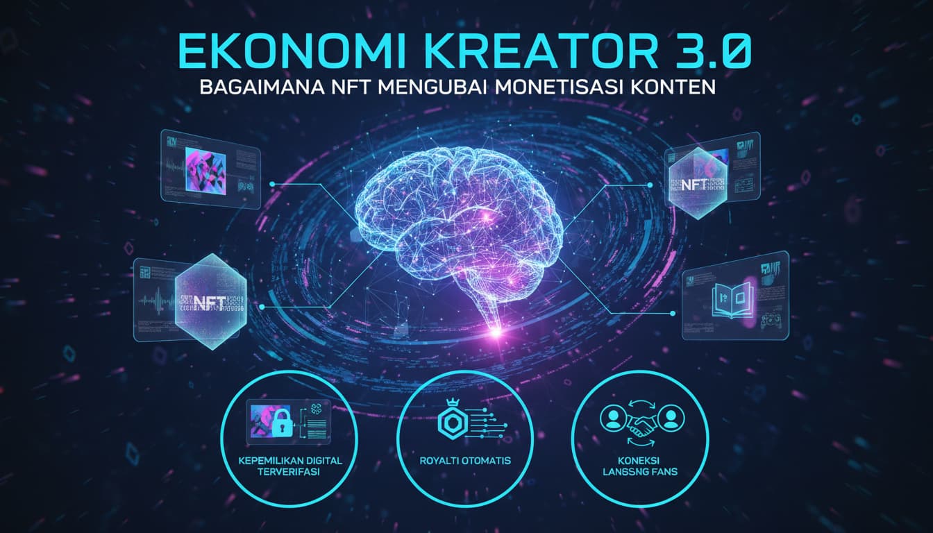 Ekonomi Kreator 3.0: Bagaimana NFT Mengubah Monetisasi Konten